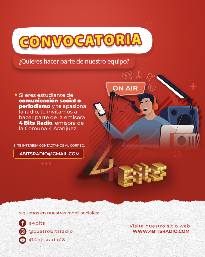 Convocatoria 4 Bits | 4 Bits Radio